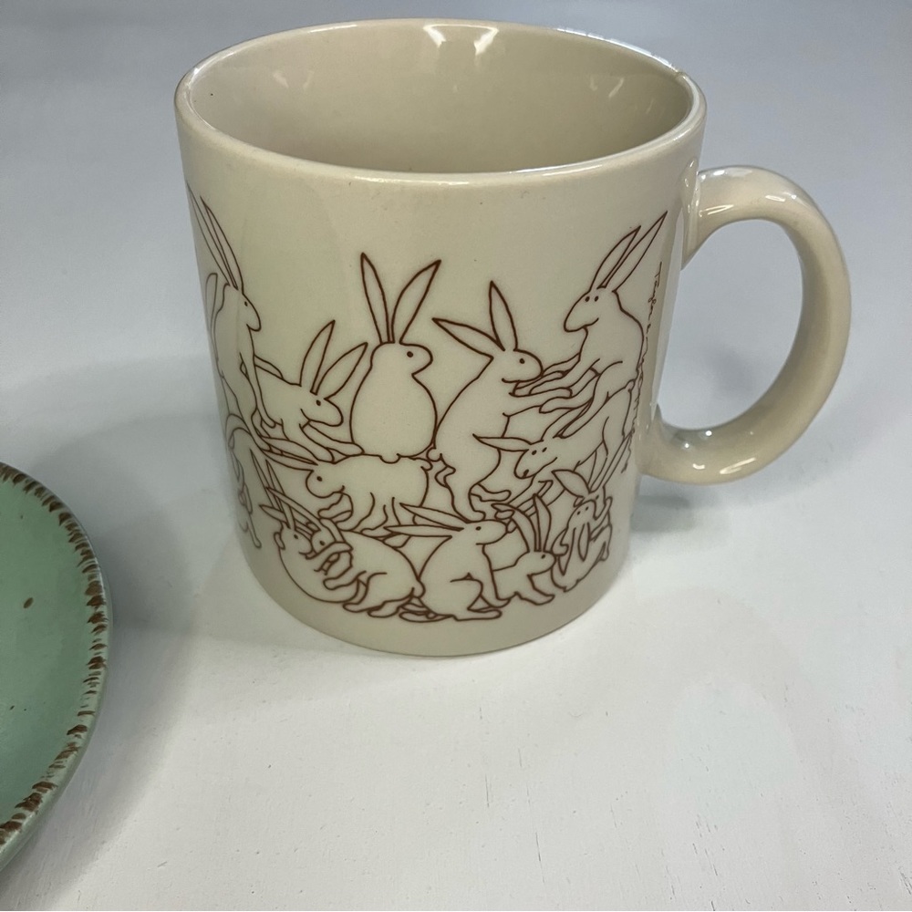 Bunny Rabbit Mug & Plate - Picture 3 of 12